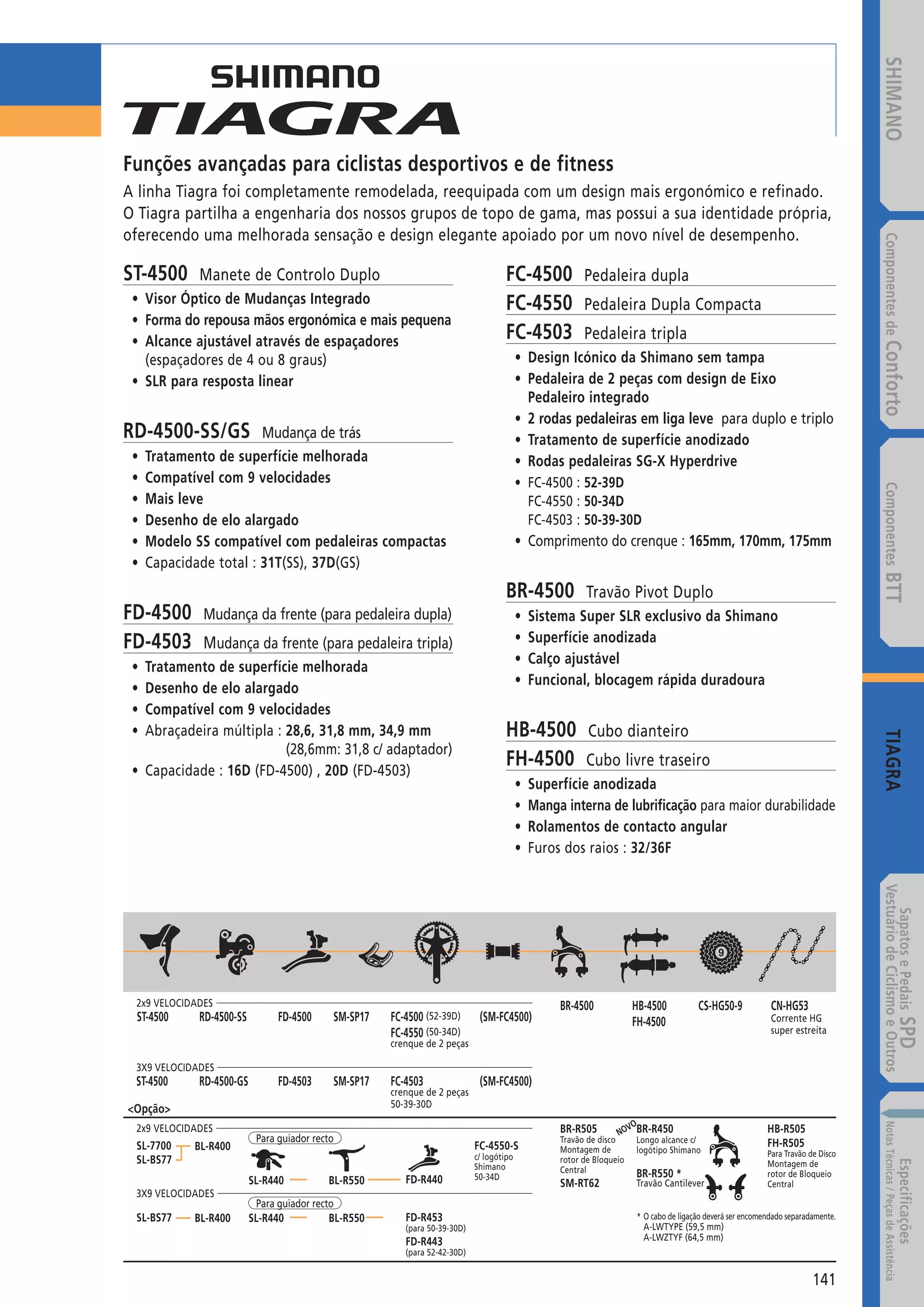 Catalogo 2008 SHIMANO Portugues