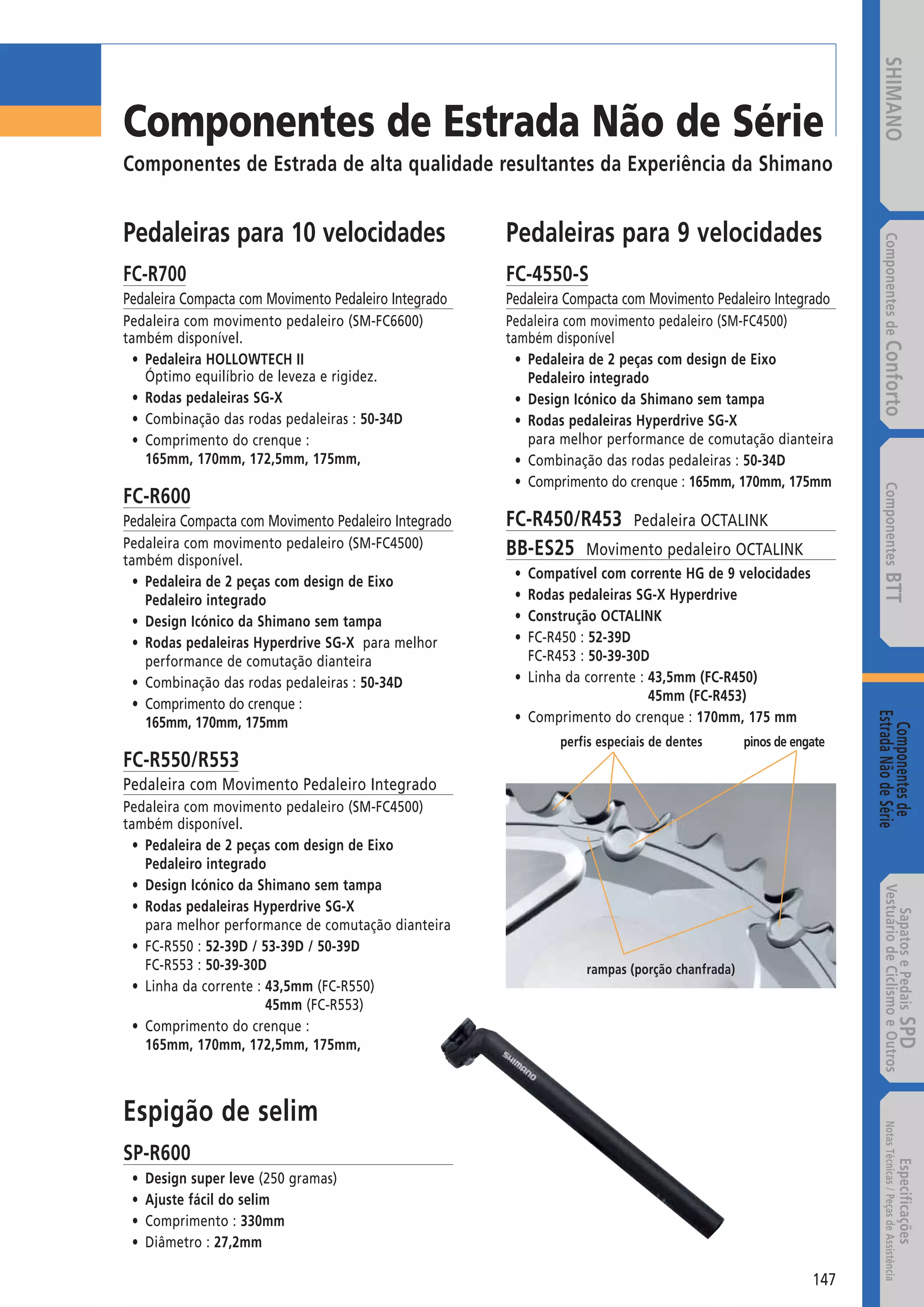 Catalogo 2008 SHIMANO Portugues