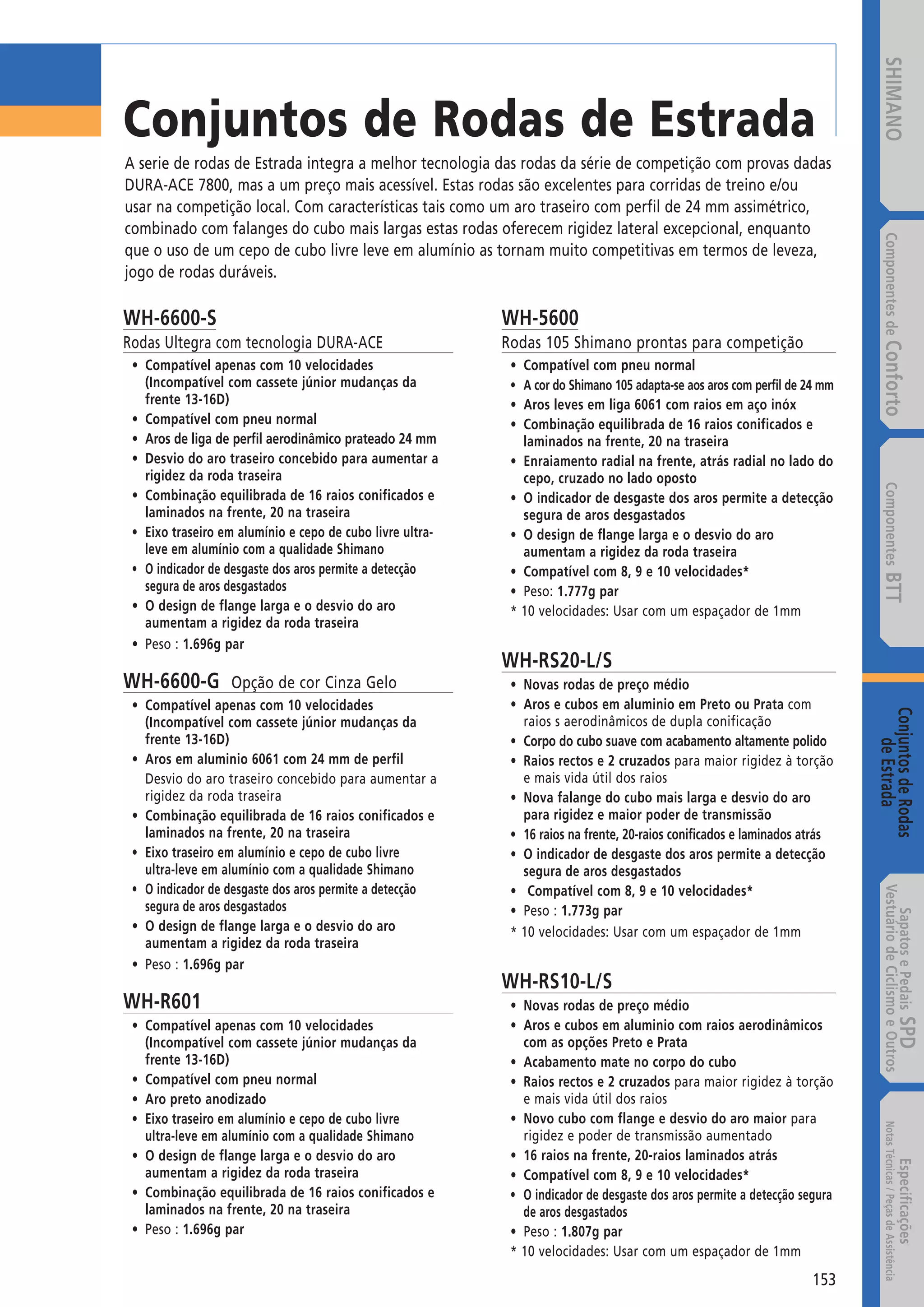 Catalogo 2008 SHIMANO Portugues