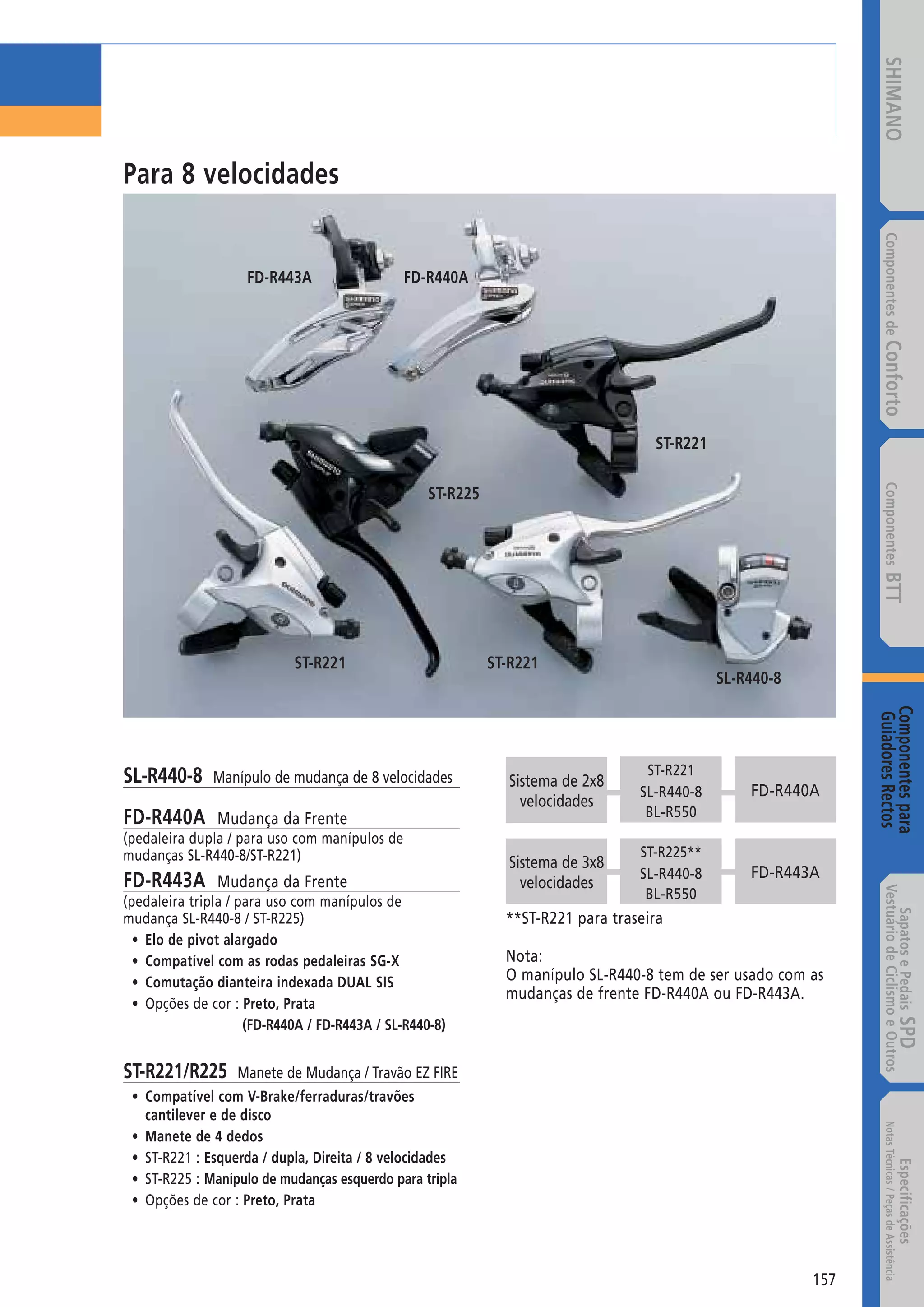 Catalogo 2008 SHIMANO Portugues