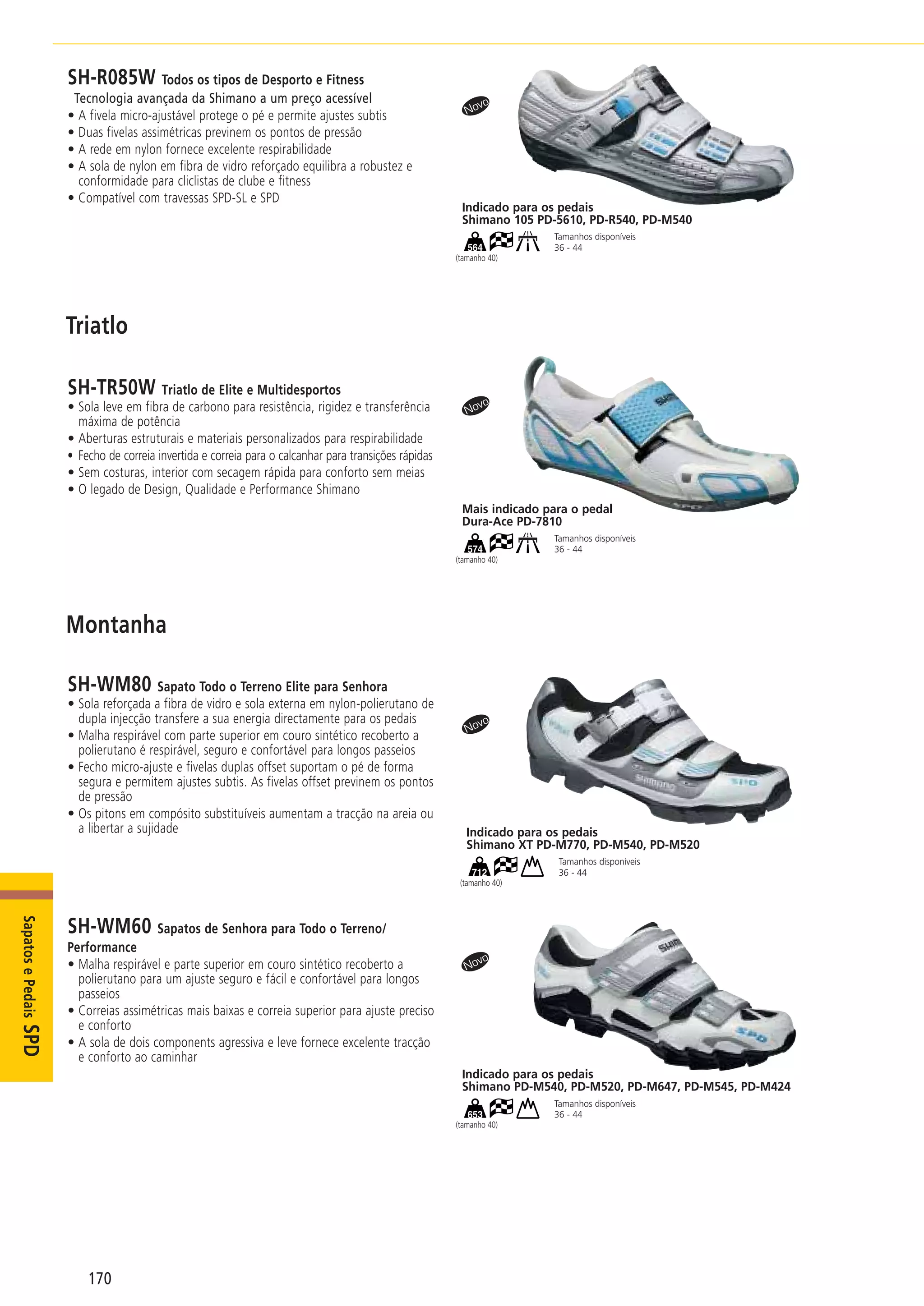 Catalogo 2008 SHIMANO Portugues