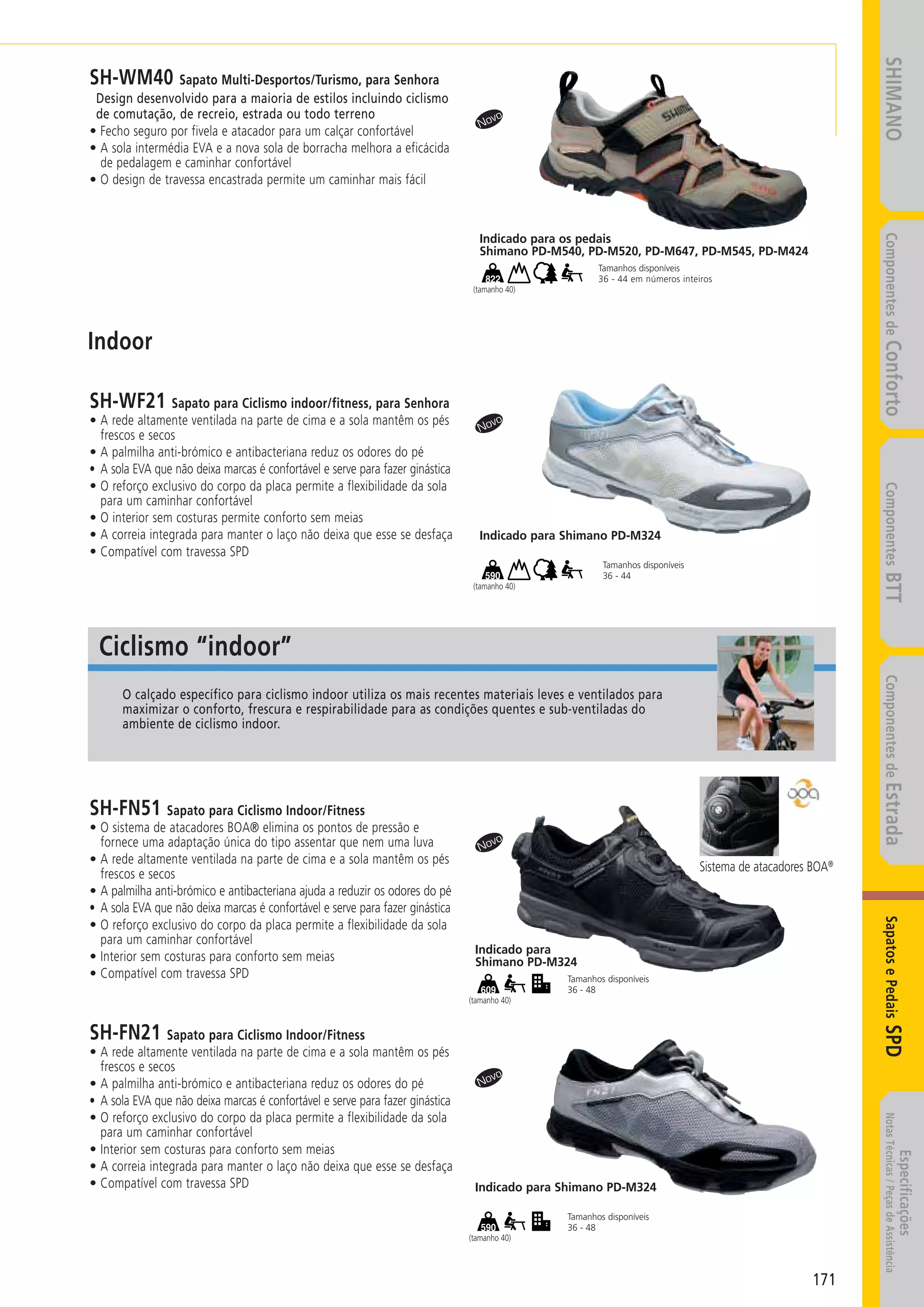 Catalogo 2008 SHIMANO Portugues