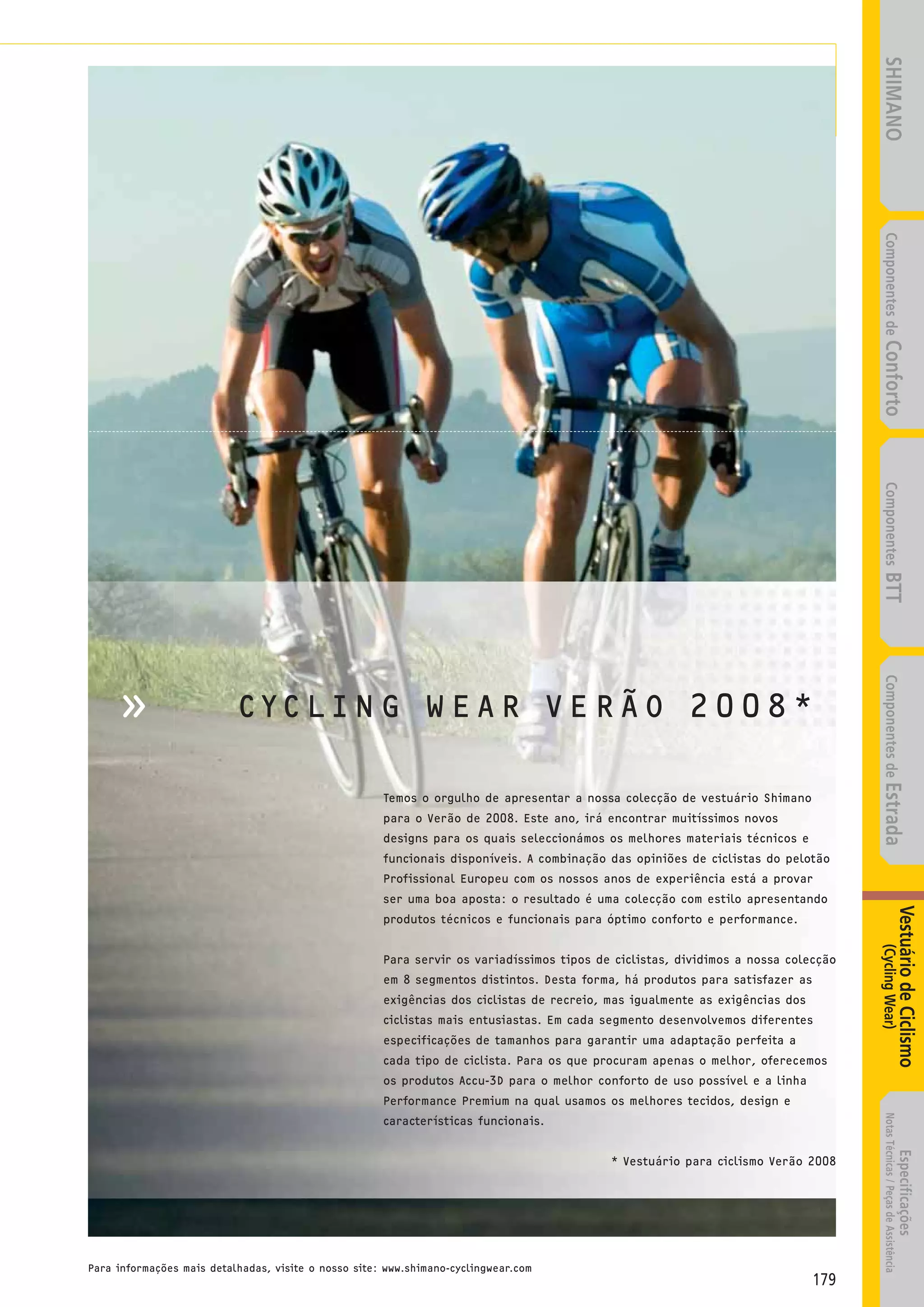 Catalogo 2008 SHIMANO Portugues