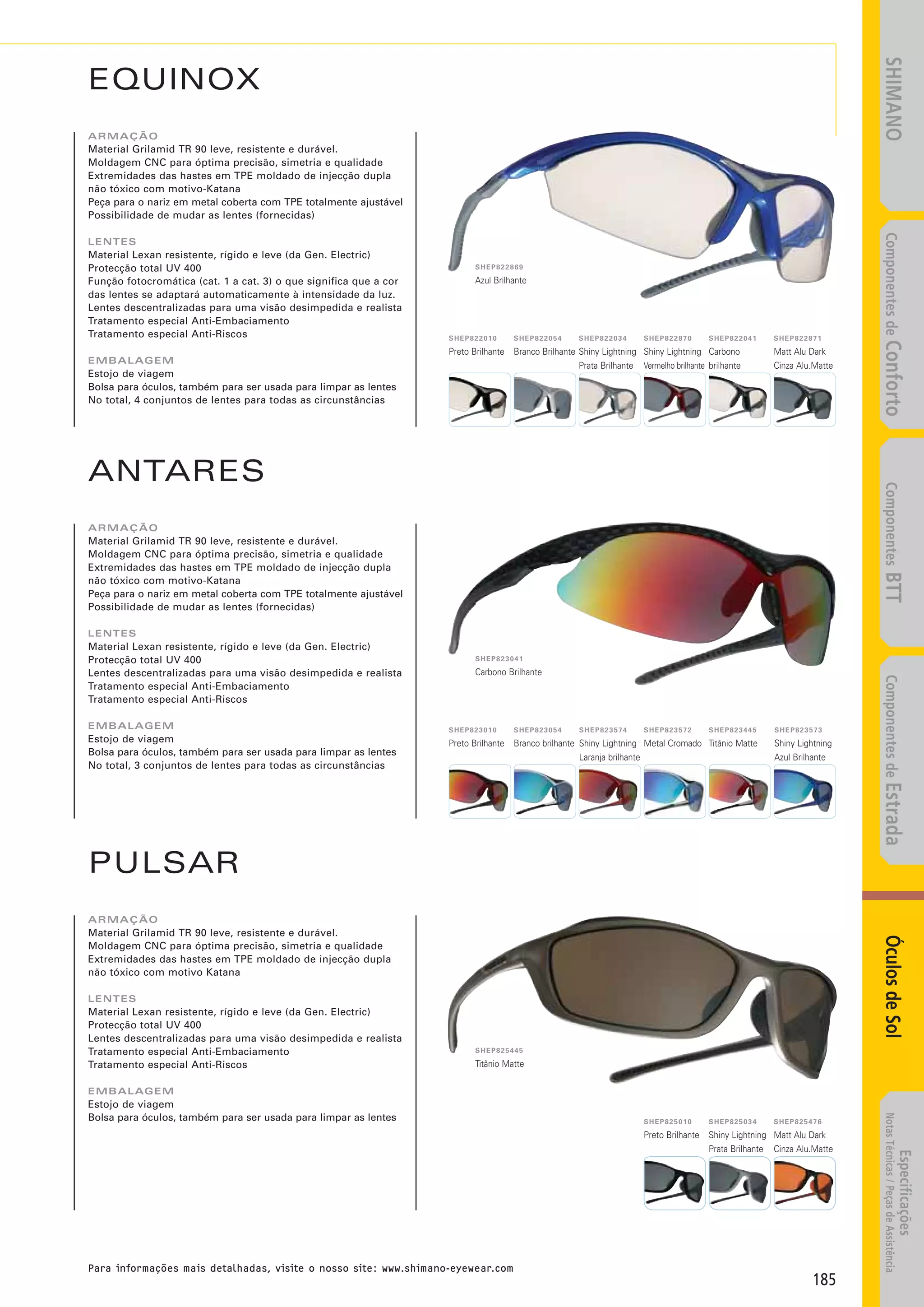 Catalogo 2008 SHIMANO Portugues