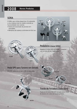 Catalogo 2008 SHIMANO Portugues