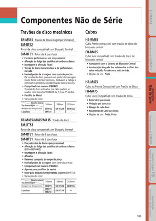 Catalogo 2008 SHIMANO Portugues