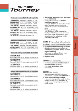 Catalogo 2008 SHIMANO Portugues