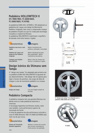 Catalogo 2008 SHIMANO Portugues