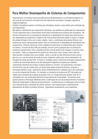 Catalogo 2008 SHIMANO Portugues