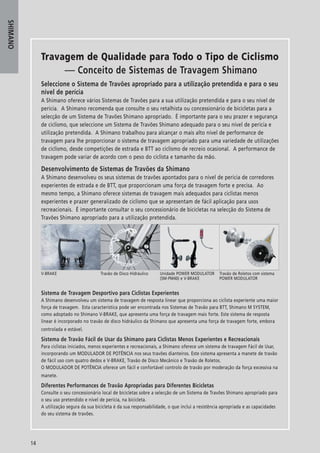Catalogo 2008 SHIMANO Portugues