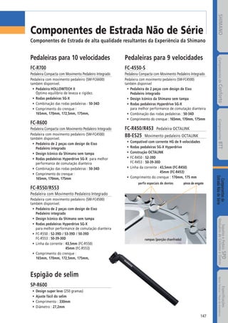 Catalogo 2008 SHIMANO Portugues