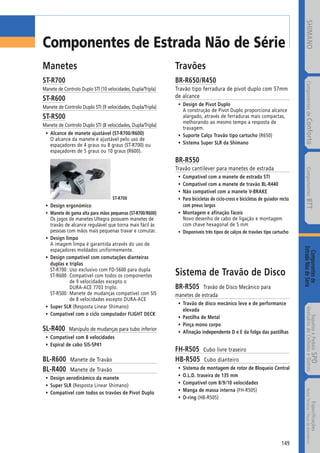 Catalogo 2008 SHIMANO Portugues