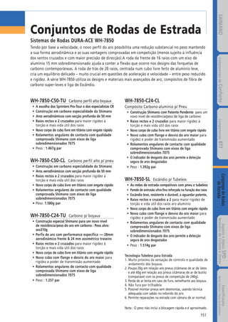 Catalogo 2008 SHIMANO Portugues