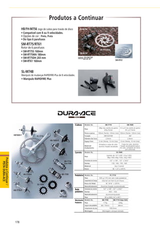 Catalogo 2008 SHIMANO Portugues