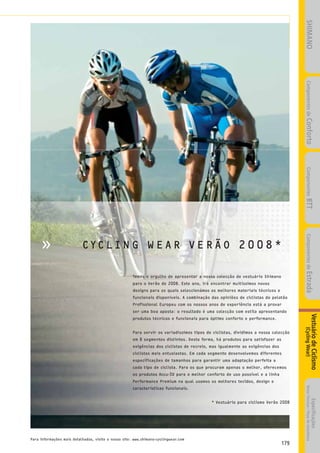 Catalogo 2008 SHIMANO Portugues