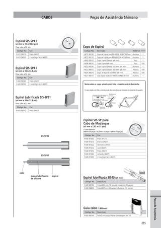 Catalogo 2008 SHIMANO Portugues