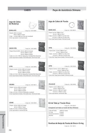 Catalogo 2008 SHIMANO Portugues