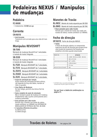 Catalogo 2008 SHIMANO Portugues