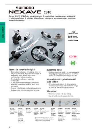 Catalogo 2008 SHIMANO Portugues
