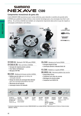 Catalogo 2008 SHIMANO Portugues