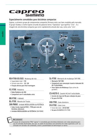 Catalogo 2008 SHIMANO Portugues