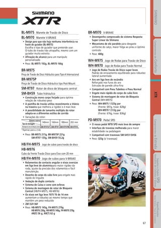 Catalogo 2008 SHIMANO Portugues
