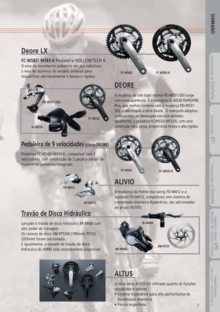 Catalogo 2008 SHIMANO Portugues