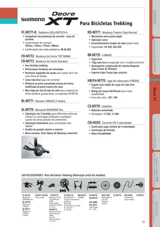 Catalogo 2008 SHIMANO Portugues