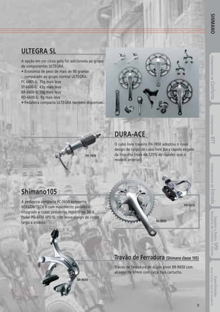 Catalogo 2008 SHIMANO Portugues