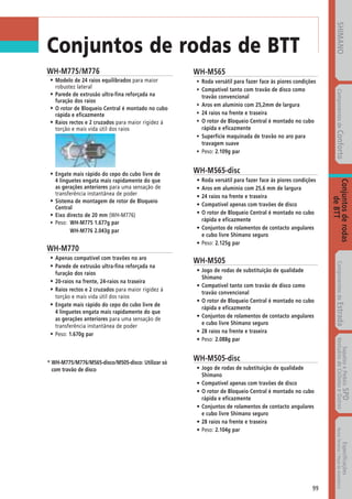 Catalogo 2008 SHIMANO Portugues