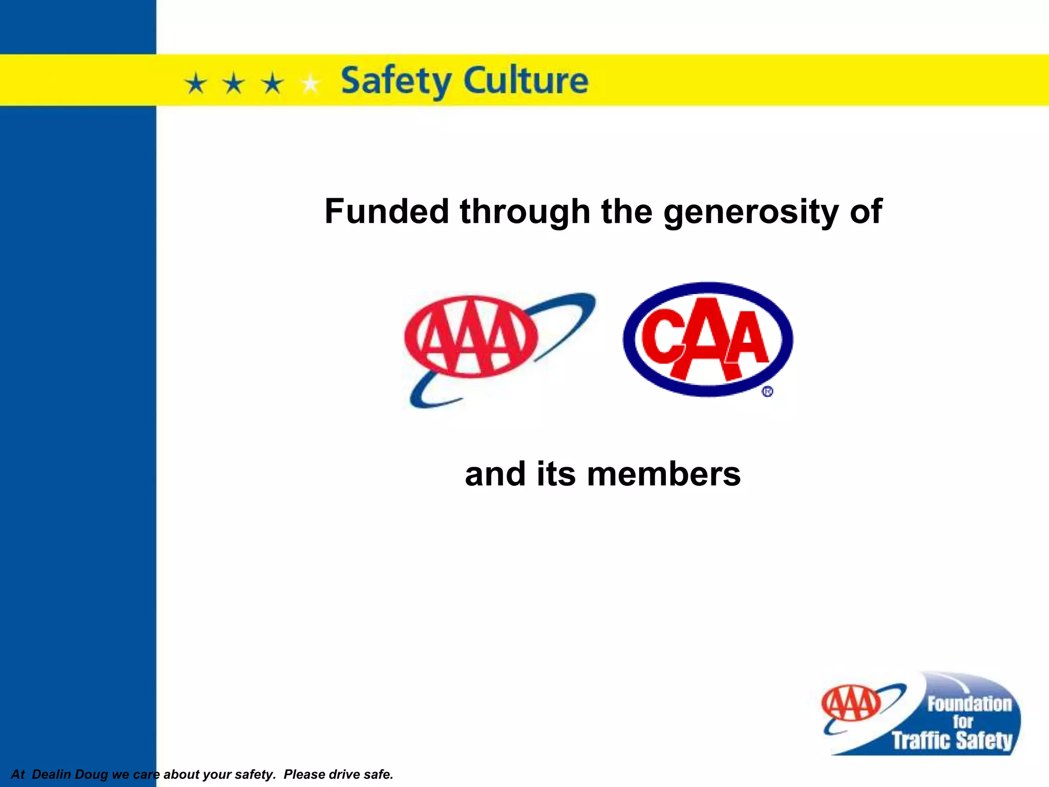 Research affiliate of AAA/CAA