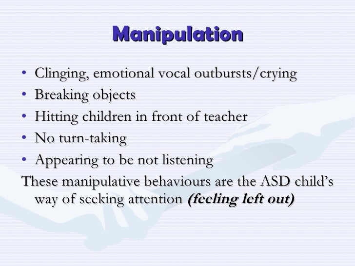 Dealing with an emotional manipulator