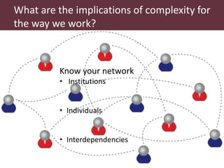 Dealing with complexity and uncertainty in natural resource management and other wicked problems’ initiatives