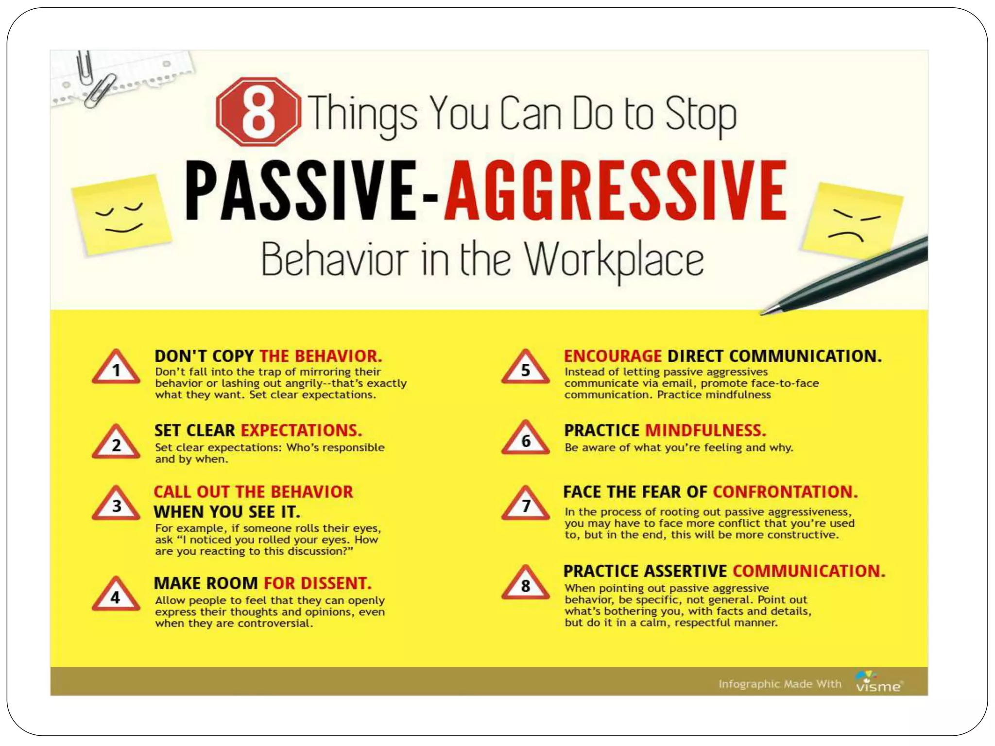Dealing with aggressive behaviors | PPTX
