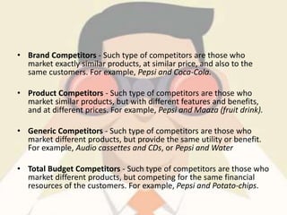 Type Competitors Dealing with competition | PPTX