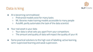 Dealing with Data Scarcity in Natural Language Processing