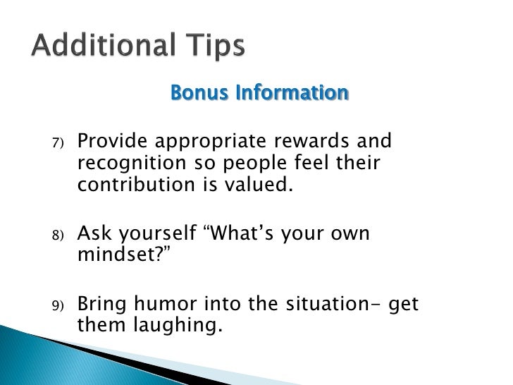 Dealing With Difficult People Slide Share