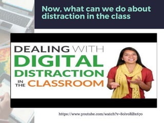Dealing with digital distractions in the classroom