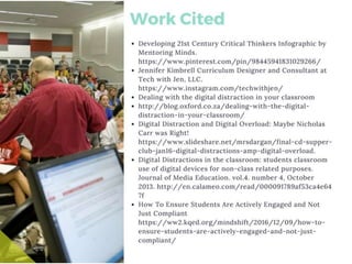 Dealing with digital distractions in the classroom