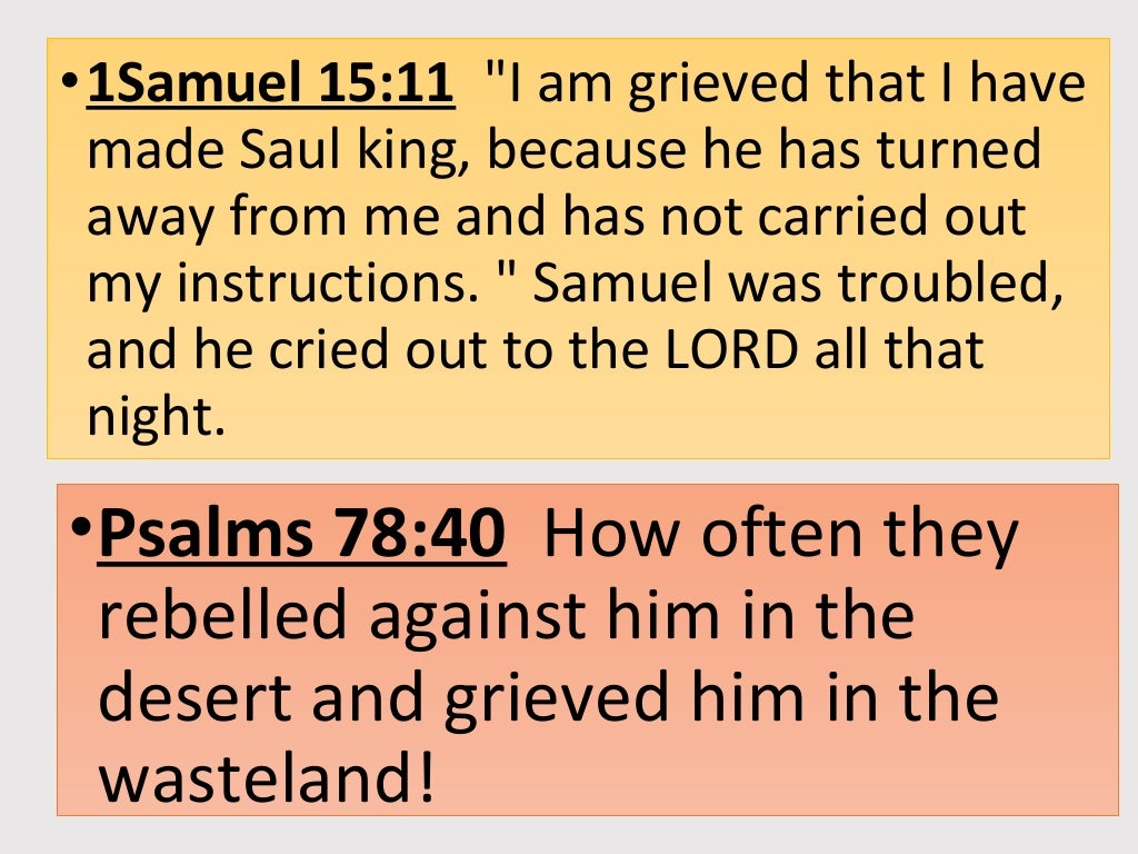 Dealing With Disobedience To God Seriously