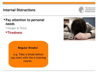 Dealing with distraction | PPT