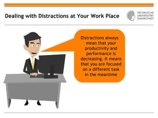 Dealing with distraction | PPT
