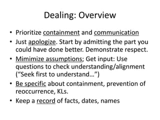 Dealing with errors | PDF
