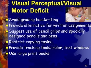 Dealing with Learning Disabilities etc.ppt