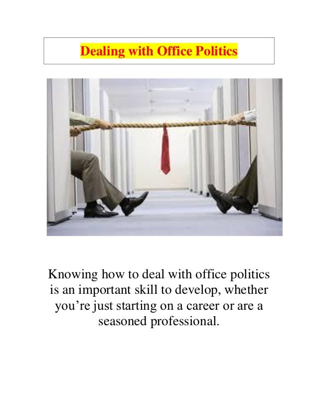 how to deal with office politics