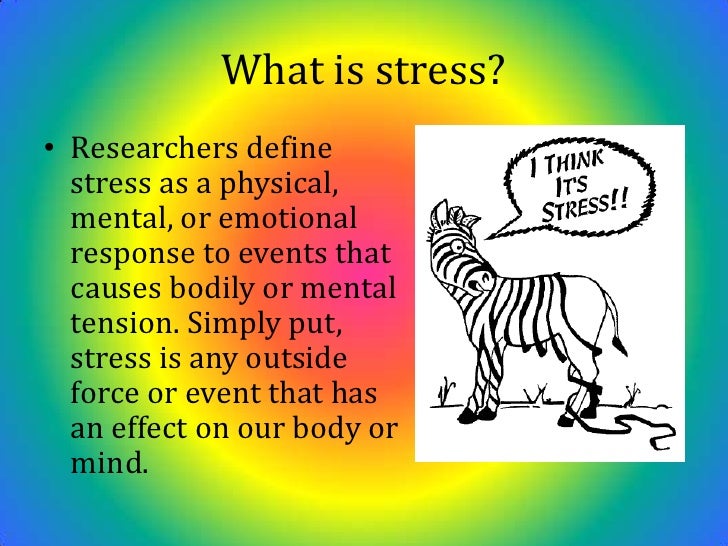 stress perception definition stress perception definition