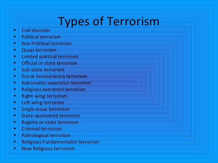 Dealing with Suspected Terrorists