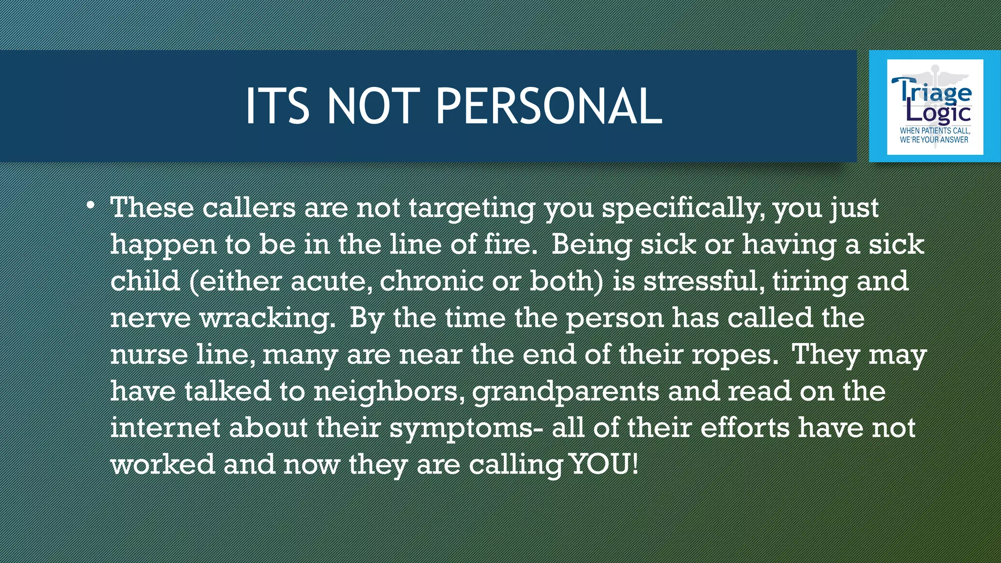 Dealing with the difficult caller | PPT