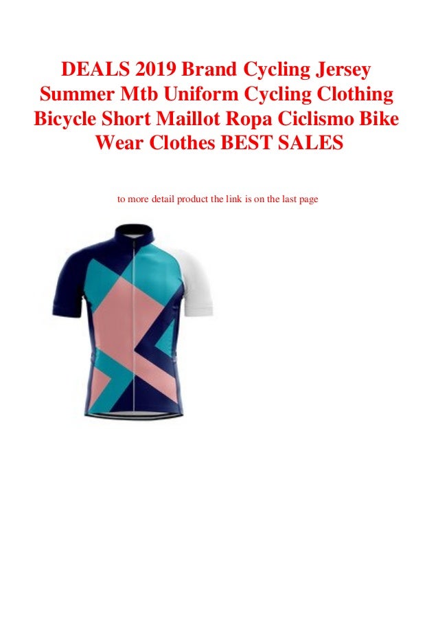 cycling clothing sales