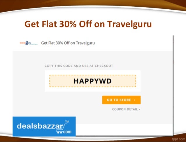 Travelguru discount coupons